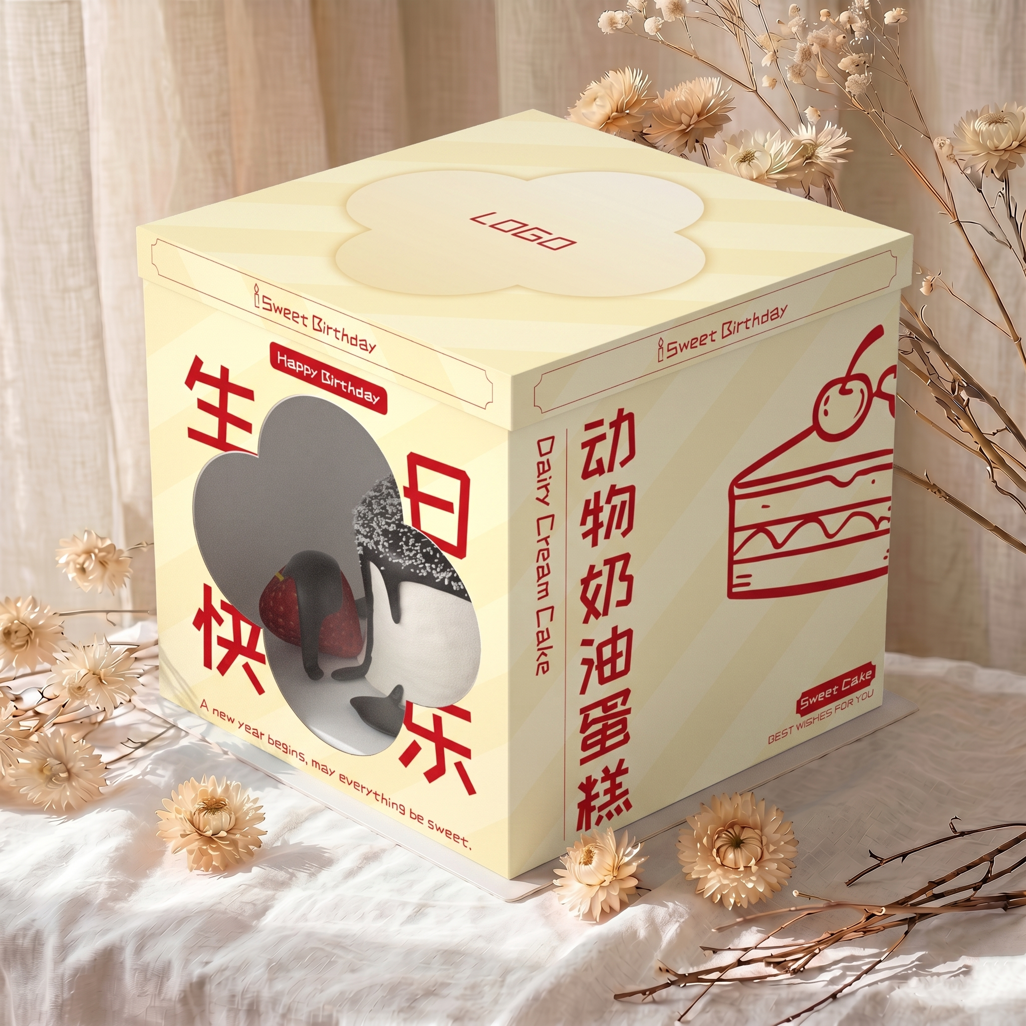 蛋糕盒包装2x6